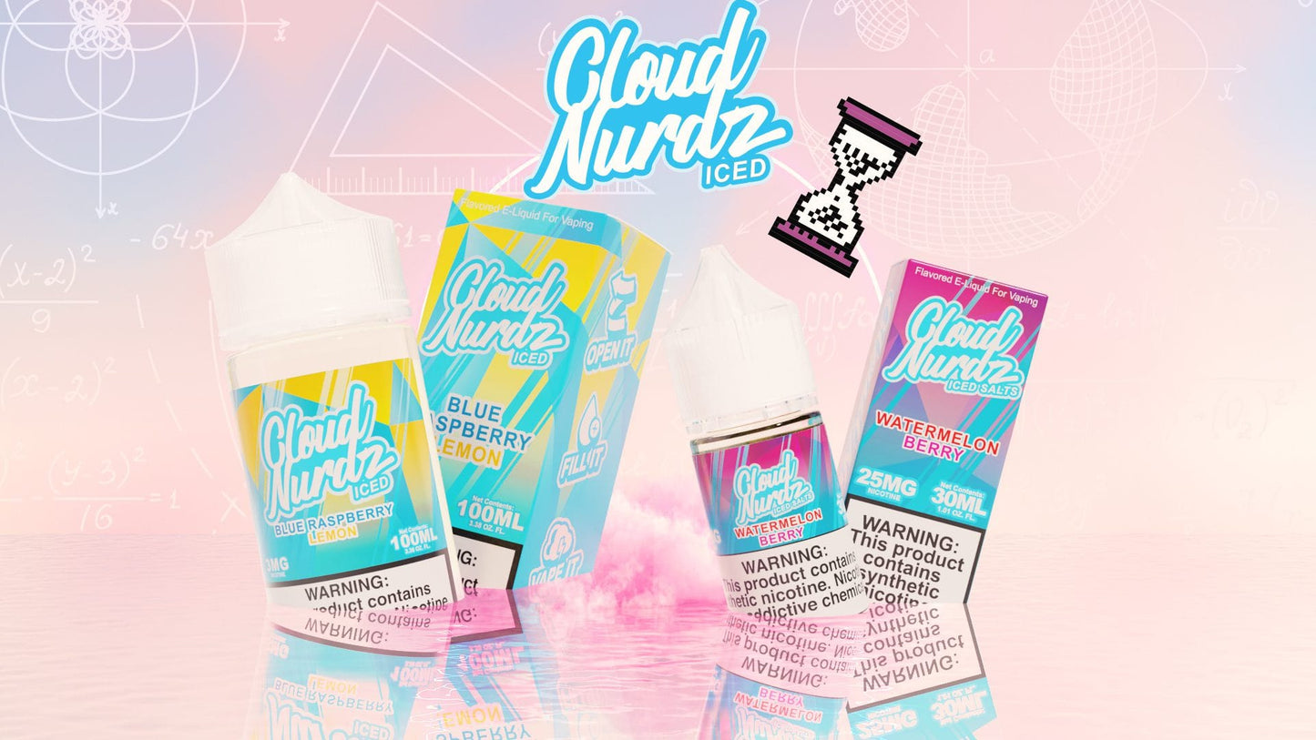 Melon Kiwi - Cloud Nurdz - 100mL
