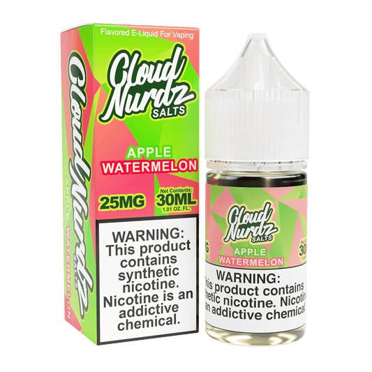 Apple Watermelon SALT - Cloud Nurdz - 30mL