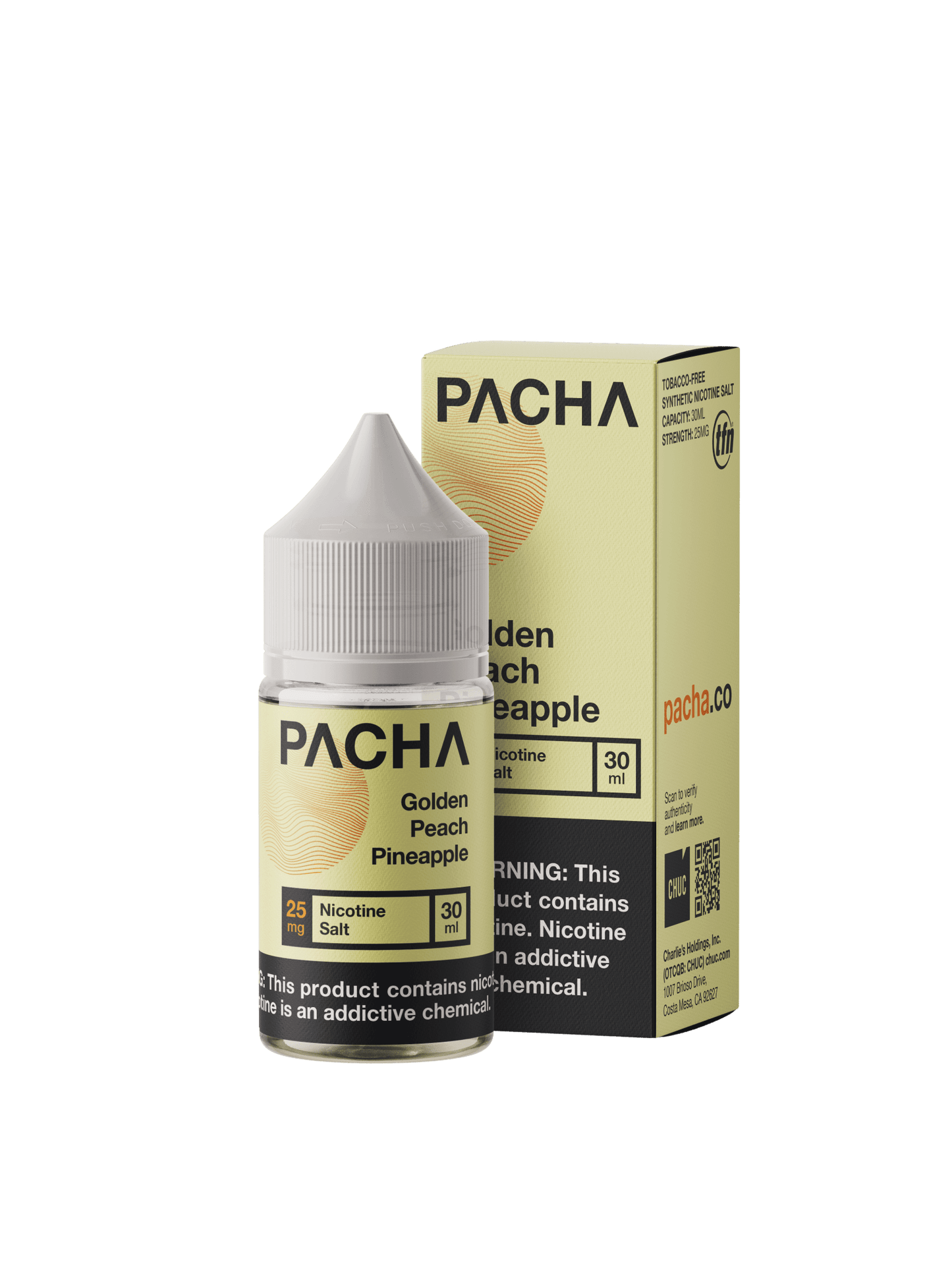 Golden Peach Pineapple SALT - Pachamama - 30mL