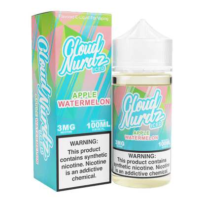 ICED Apple Watermelon - Cloud Nurdz - 100mL