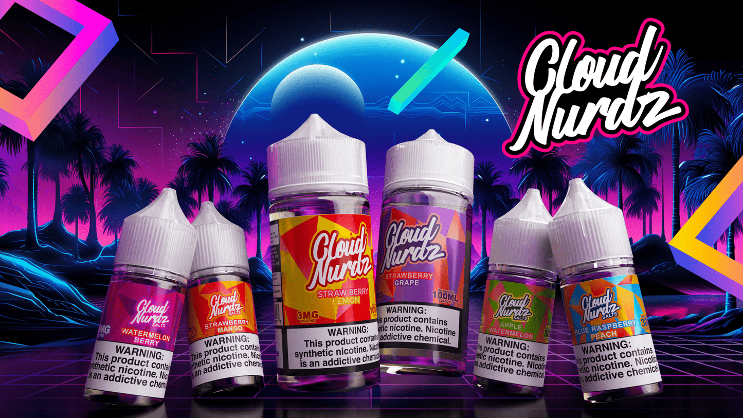 ICED Apple Watermelon SALT - Cloud Nurdz - 30mL