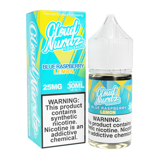 ICED Blue Raspberry Lemon SALT - Cloud Nurdz - 30mL
