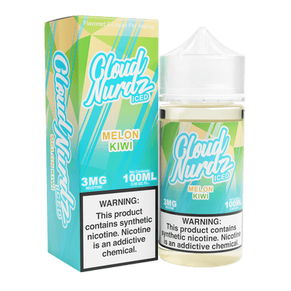 ICED Melon Kiwi - Cloud Nurdz - 100mL