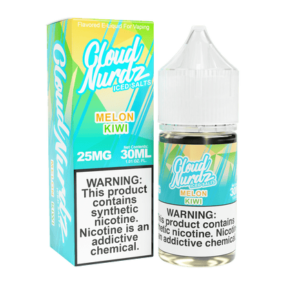 ICED Melon Kiwi SALT - Cloud Nurdz - 30mL