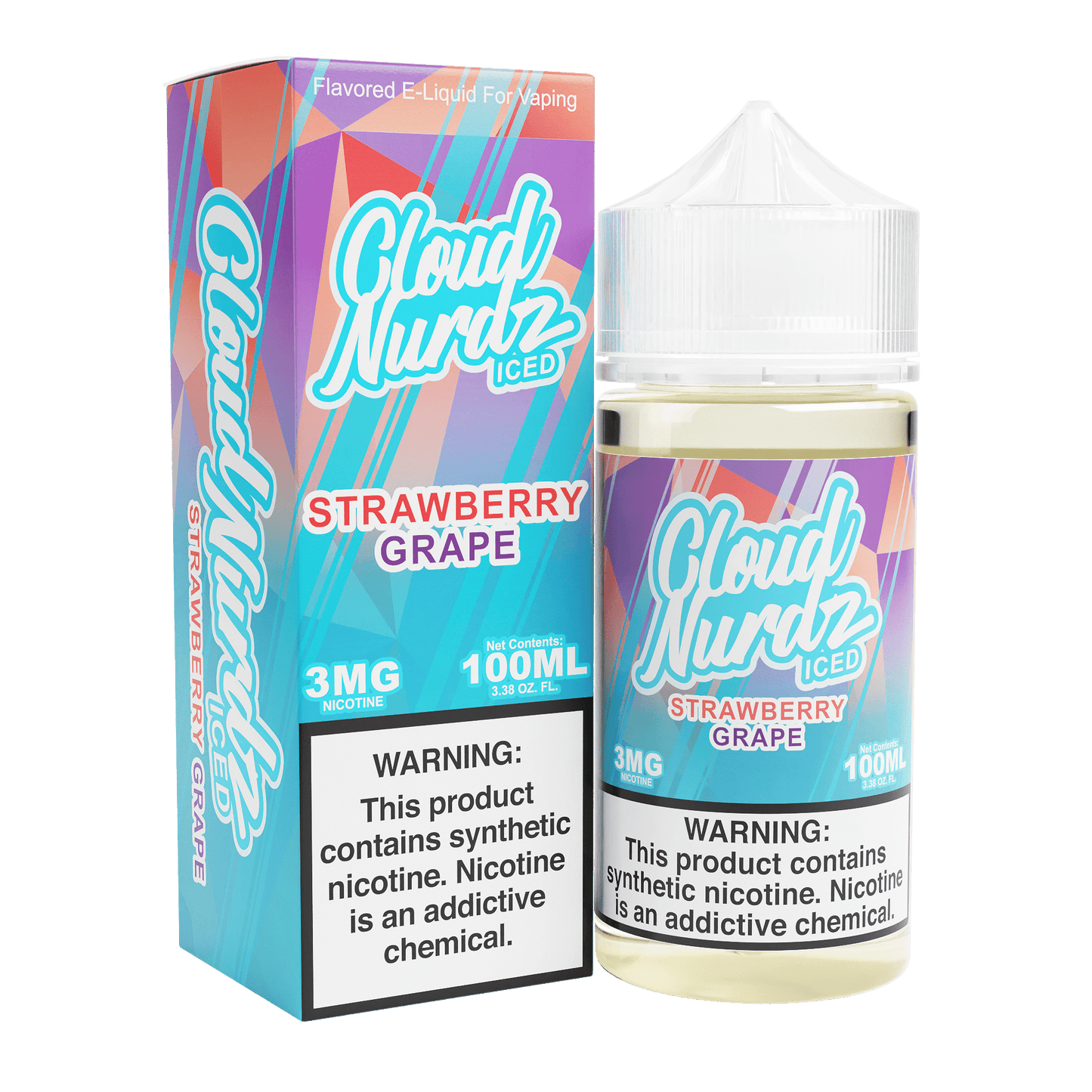ICED Strawberry Grape - Cloud Nurdz - 100mL