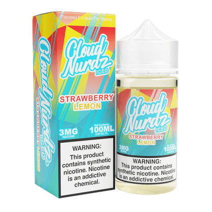 ICED Strawberry Lemon - Cloud Nurdz - 100mL