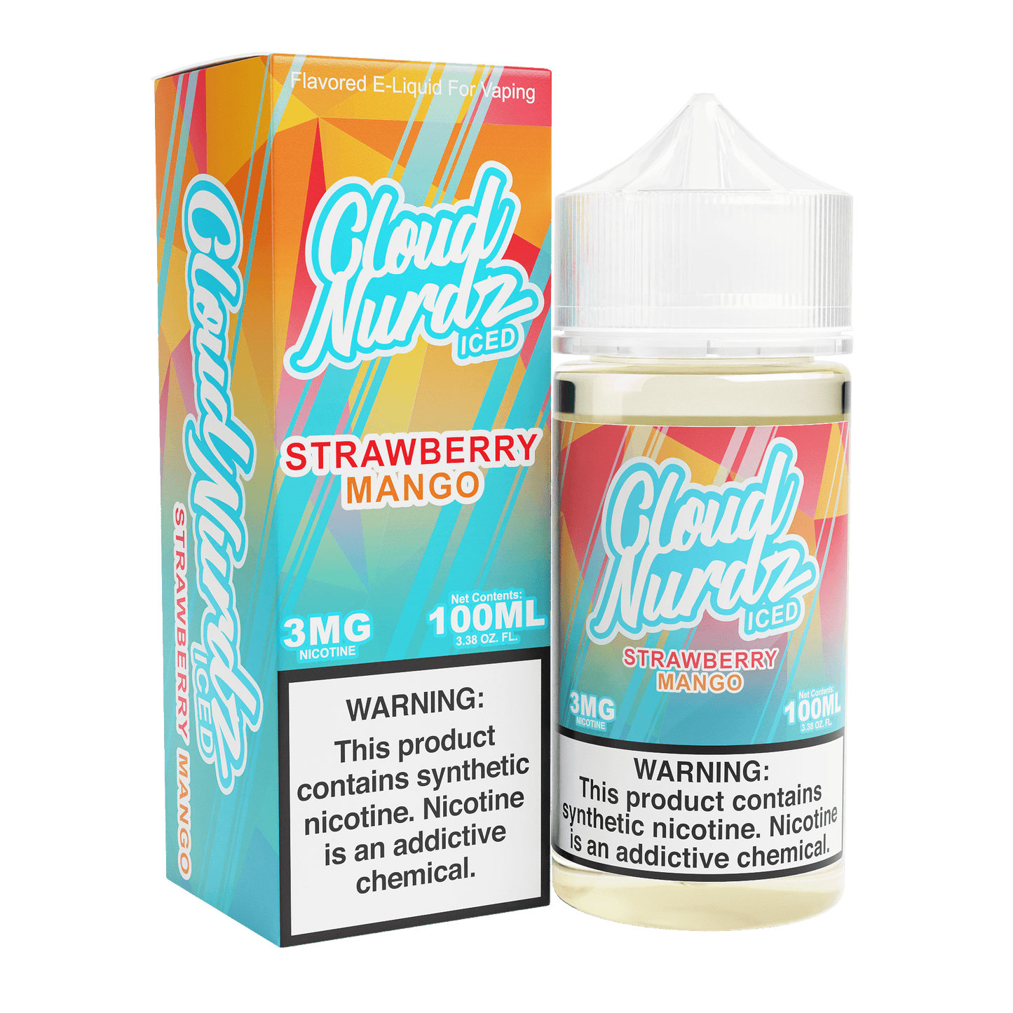 ICED Strawberry Mango - Cloud Nurdz - 100mL