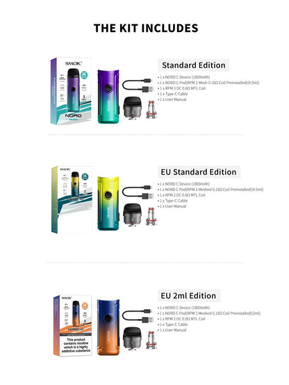 SMOK NORD C 50W Pod Kit