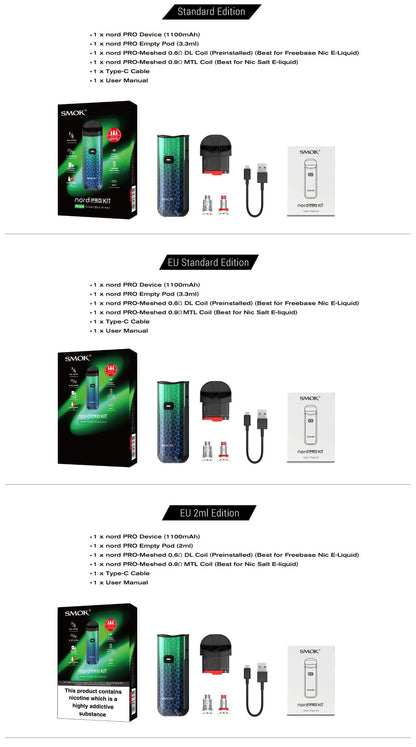 SMOK NORD PRO 25W Pod Kit