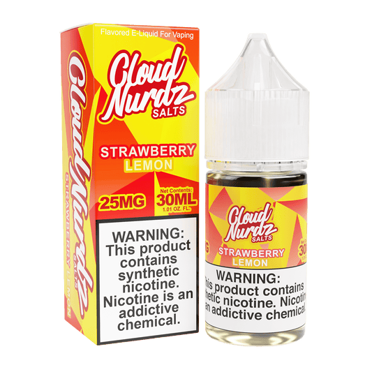 Strawberry Lemon SALT - Cloud Nurdz - 30mL