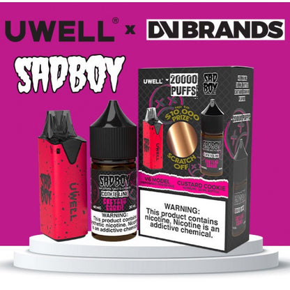 Uwell V6 Refillable Disposables + 30mL Juice Combo
