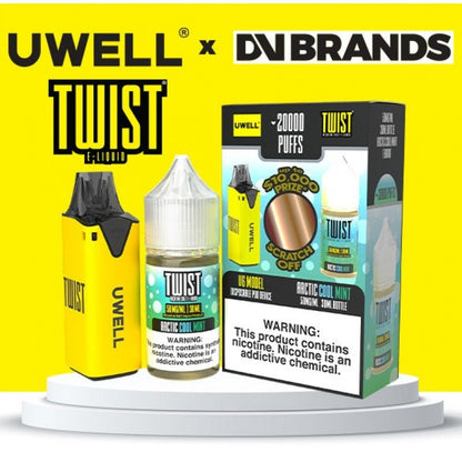 Uwell V6 Refillable Disposables + 30mL Juice Combo
