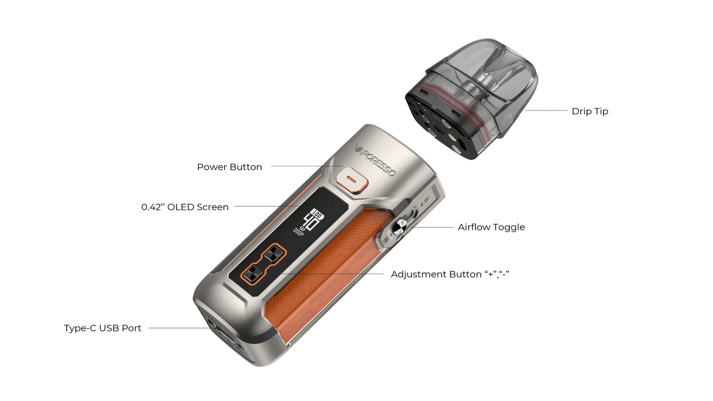 Vaporesso - Luxe X Pro Starter Kit